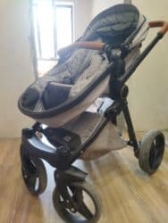 подножка для второго ребенка бу: Коляска, цвет - Серебристый, Б/у — 9