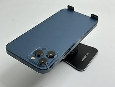 aiphone 13: IPhone 12 Pro Max, Б/у, 128 ГБ, Синий, Защитное стекло, 77 % — 2