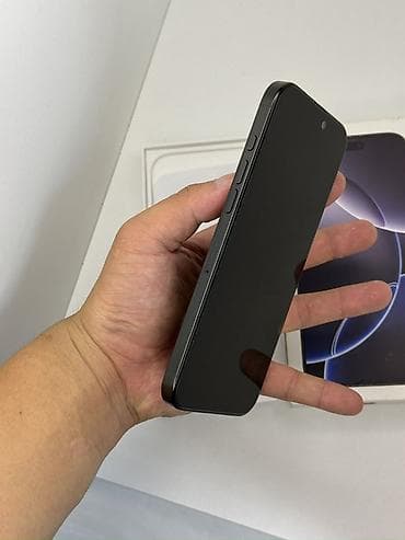 Техника и электроника: IPhone 16 Pro Max, Б/у, 256 ГБ, Black Titanium, Защитное стекло, Кабель, Коробка, 100 % — 4