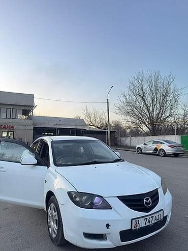 Транспорт: Mazda 3: 2007 г., 1.6 л, Автомат, Бензин, Седан — 3
