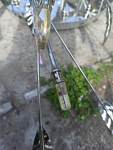 лед люстры: Потолочный светильник «Салюто/Ветка» с зеркальным основанием и — 4