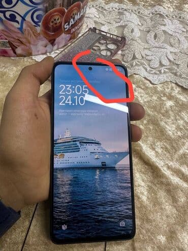 телефон redmi note 8: Redmi, Redmi Note 13, Колдонулган, 512 ГБ, түсү - Кара, 1 SIM — 2