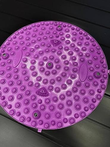 киия: Круглый массажный коврик для ванны/душа с присосками. - Форма — 1