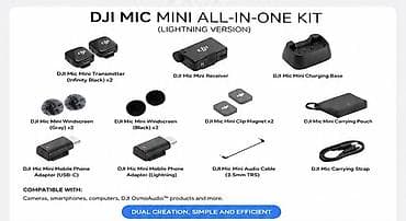 петличка dji: DJI Mic Mini — беспроводная петличная система «один передатчик — один — 5