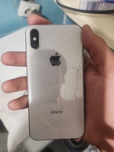 IPhone Xs, Б/у, 256 ГБ, White Titanium — 1