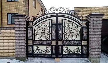 услуги аргонной сварки в бишкеке: Ворота . Боярский Ворота .Ворота Раздвижные .Перила. Навесы. Рещётка и — 6