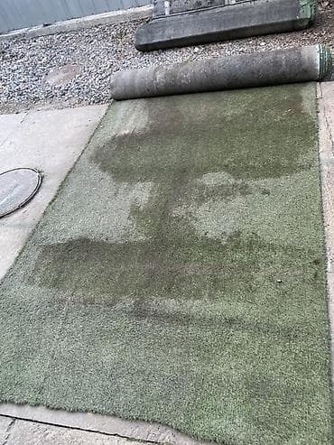 рулонные: 400 сом за квадратный метр Искусственная трава в рулонах - Материал — 1