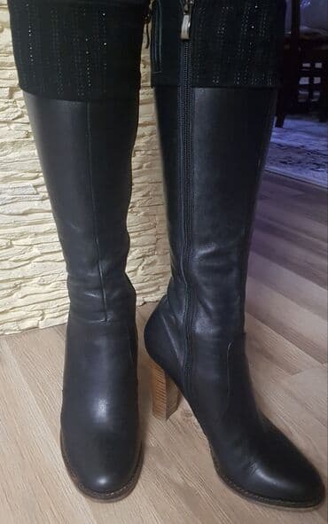 купить рабочие сапоги с утеплителем: Сапоги, 38, Kadandier, Новый, цвет - Черный, Бесплатная доставка — 4