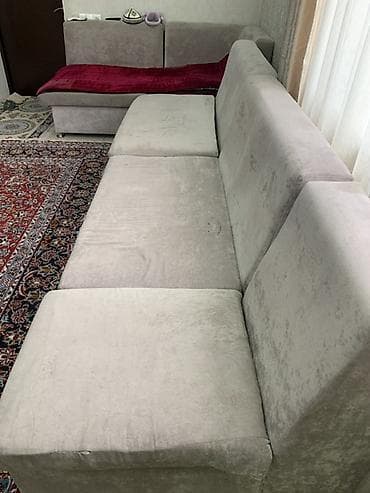 Прямые диваны: Модульный диван, Б/у — 2