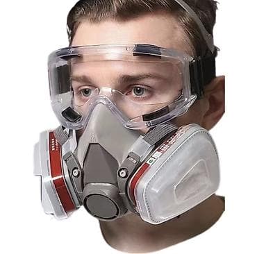 строительная одежда: Респираторные маски #противогаз #Маска с фильтрами #многоразовые маски — 1