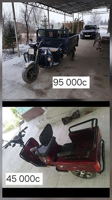 т3 транпартор: Мотороллер муравей Электро, 50 км, До 299 кг, Б/у — 1