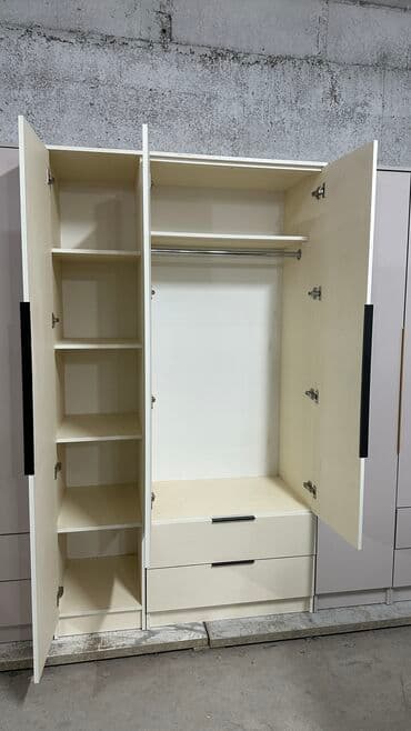 Кухонные шкафы: Шкаф для одежды, Новый, Прямой, ЛДСП — 21