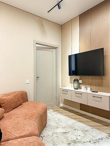 Недвижимость: 2 комнаты, 53 м², Элитка, Кок-Жар мкр Элитка, 6 этаж, Дизайнерский ремонт — 8