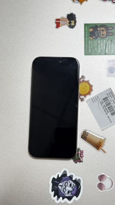 ремонт телефонов xiaomi бишкек: IPhone 16 Pro, Колдонулган, 512 ГБ, Black Titanium, Коргоочу айнек, Куту, Каптама, 91 % — 10