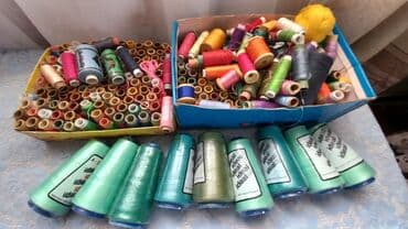 вышивка вишивка вышывка вишывка вышивалка вышивальная вышывалная вышивалный вышивальный вышывалка вышивальный вышивалный вышивальная: Нитки разные для дома для ремонта. множество расцветок. цена за все — 3