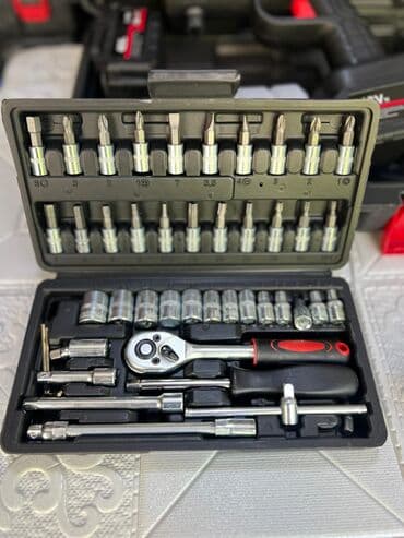 набор ключей force купить в бишкеке: Мойка 48 вольт 2 батарейкалуу + мини набор 46 предмет в подарок — 3