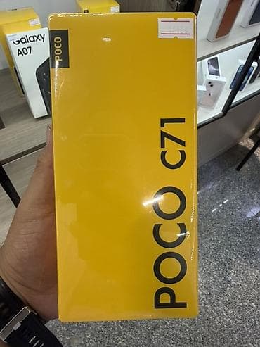 nokia asha: Poco C71, 128 ГБ, цвет - Черный — 1