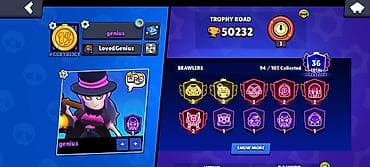 плестешен 3: Игровой аккаунт Brawl Stars Топ 1 Кыргызстана на Вольте и Пёрл - — 1
