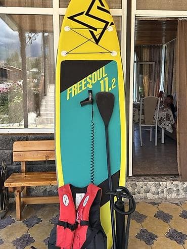 коньки ош: Надувной SUP‑борд Freesoul 11.2 - Размер: 11.2’ (примерно 340 см) — — 2