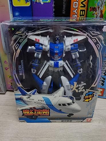 Игрушка‑трансформер Mech Transform: самолет-пассажирский лайнер ↔