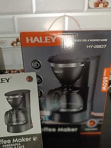 smart coffee: Кофеварка капельная HALEY HY-2807 - Тип: капельная кофеварка для — 1
