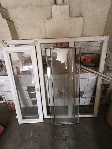 отдам даром двери окна: Готовое пластиковое окно, Декоративные особенности: Фрамуга, Без установки, Без рассрочки — 2
