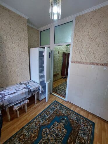 квартира бишкек 1 комнатная снять долгосрочно: 1 комната, Агентство недвижимости, Без подселения, С мебелью частично — 7