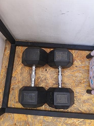 Гантели: Гантели гексагоны AJTY 22,5 кг - Пара шестигранных гантелей по 22,5 — 1