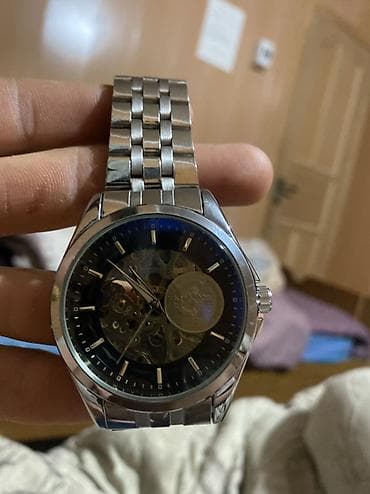 кийим алам: Классикалык сааттар саат, Continental, Күмүш, Корея, Асыл нуска, Эркектердики, Жаңы — 4