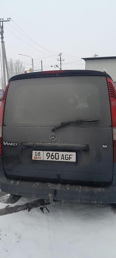кочкор авто: Mercedes-Benz Vaneo: 2003 г., 1.6 л, Кол менен иштөөчү, Бензин, Вэн/Минивэн — 2