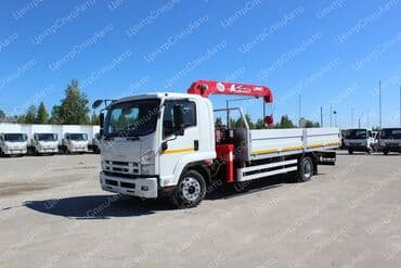 Манипулятор|Кран| стрела 10 м| 3,0 тонн | борт 9 тонн. Бишкек 24/7!!!