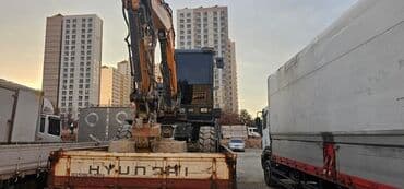 экскаваторы работы: Колесный экскаватор Hyundai, выполненный в желтом и черном цветах — 4