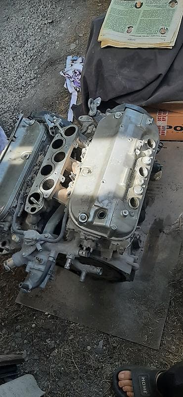 Автозапчасти: Бензиновый мотор Honda 2003 г., 3 л, Б/у, Оригинал, Япония — 3