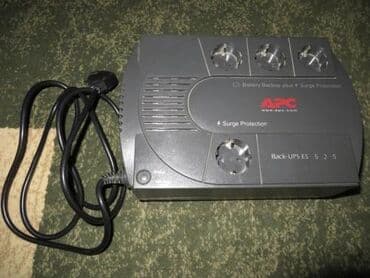 Источник бесперебойного питания APC Back-UPS ES 525, в отличном at lalafo.kg Источник бесперебойного питания APC Back-UPS ES 525, в отличном