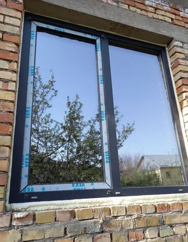 пластиковые витражи: Пластиковое окно на заказ, Тип окна: Стандартные, Без установки, Без рассрочки — 1