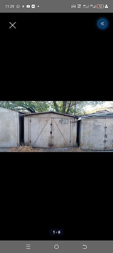 гаражн: 18 м², Металлический | Смотровая яма, Охрана, Разборной — 1