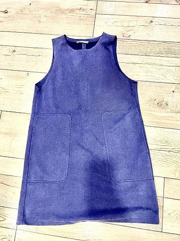 tech flis: Мужская толстовка, M, Zara, Б/у, цвет - Фиолетовый, Самовывоз — 2