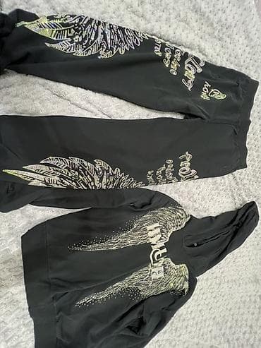 magic pack: Черный комплект одежды в стиле streetwear: худи с капюшоном и — 1