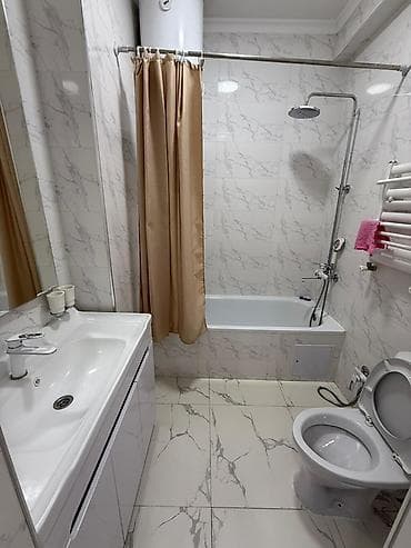 красивая квартира: Светлая студия с полноценной кухней и отдельной зоной отдыха/сна — 3