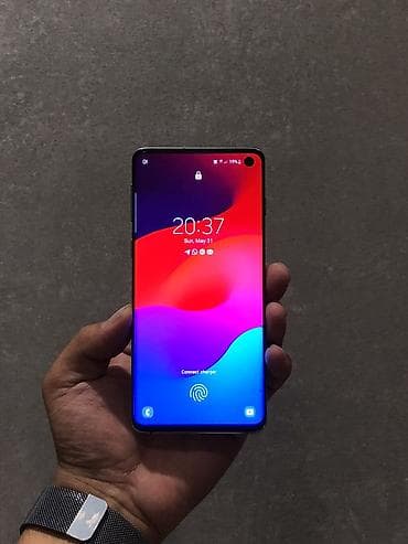 samsung galaxy tab s10: Samsung Galaxy S10, Б/у, 128 ГБ, цвет - Синий, 1 SIM — 1