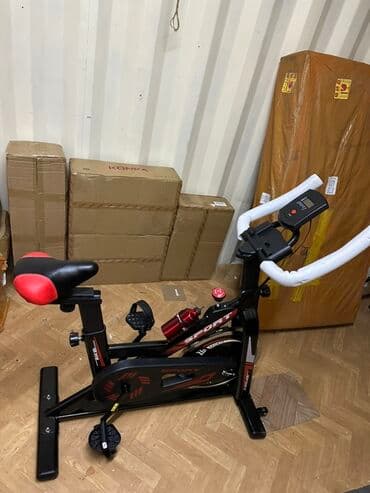 спидометр для велосипеда: Спин-байк (вело-тренажёр) для домашнего фитнеса - Тип: спортивный — 1