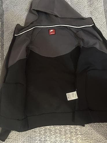 Толстовки: Мужская худи Nike Tech Fleece, размер M. - Оригинальный дизайн Tech — 2