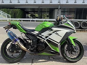 Спортбайк Kawasaki, 250 куб. см, Бензин, Взрослый, Б/у — 1