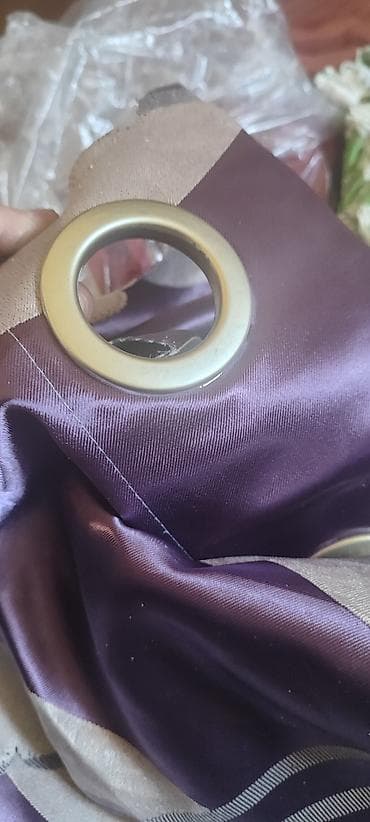 Наматрасники и топперы: Комплект штор, Жаккард, Готовое изделие, Для зала — 4