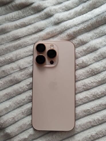 Автоунаа электроникасы: IPhone 16 Pro, Колдонулган, 256 ГБ, Rose Gold, 91 % — 1