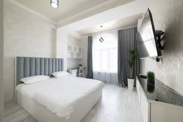 бета 1: 1 комната, Душевая кабина, Постельное белье, Кондиционер — 1