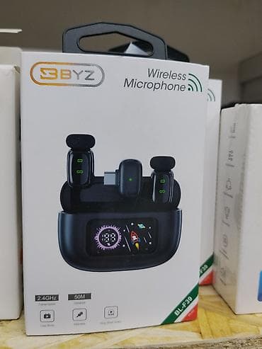 hyper x cloud: Беспроводная микрофонная система SBYZ BL-F39 - Форм‑фактор: петличные — 1