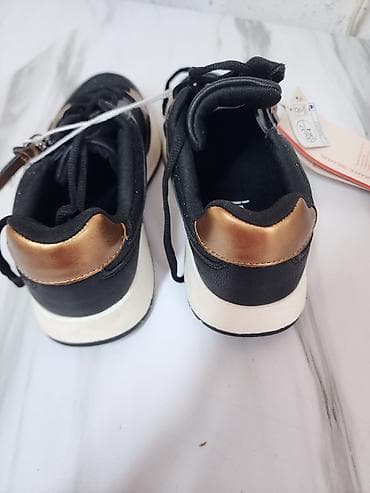 кроксы crocs: Кроссовки Esmara - Размер: EU 37 (UK 4) - Цвет: черный с бронзовыми — 3