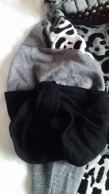 Кофты, свитеры: Оригинальное трикотажное платье, для молодой девушки. На сером — 4