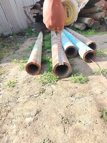 Стальные трубы б/у - Материал: сталь - Тип: круглые, толстостенные - — 8